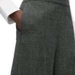 LOEWE CROPPED TROUSER IN WOOL