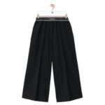 LOEWE CROPPED TROUSER IN WOOL