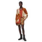 LOEWE SHORTS IN NAPPA LAMBSKIN