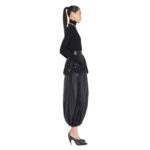 ALAIA FRINGED LEATHER BELT