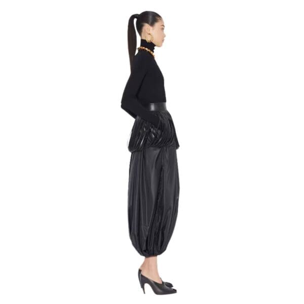 ALAIA FRINGED LEATHER BELT