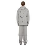 GIVENCHY OVERSIZED HOODIE IN DESTROYED FLEECE