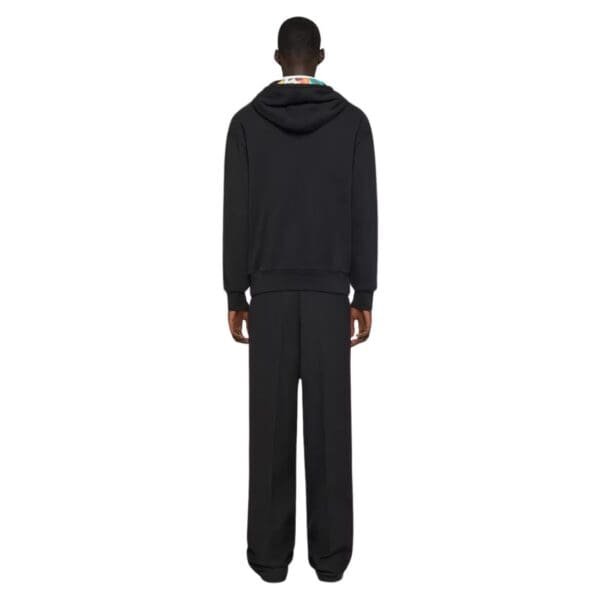 GIVENCHY PSYCHEDELIC BOXY FIT HOODIE IN FLEECE