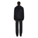 GIVENCHY HOODIE IN DOUBLE FACE WOOL