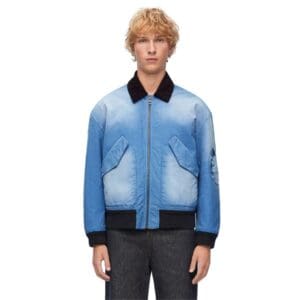 LOEWE BOMBER JACKET IN COTTON