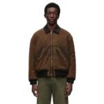 LOEWE BOMBER JACKET IN TECHNICAL COTTON