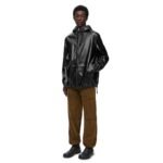LOEWE HOODED JACKET IN NAPPA LAMBSKIN