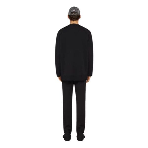GIVENCHY U LOCK CARDIGAN IN WOOL AND SILK