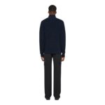 GIVENCHY ZIPPED CARDIGAN IN WOOL AND CASHMERE