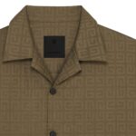 GIVENCHY BOXY FIT HAWAIIAN SHIRT IN 4G POPLIN