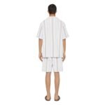 GIVENCHY BOXY FIT SHIRT IN COTTON TOWELLING WITH STRIPES