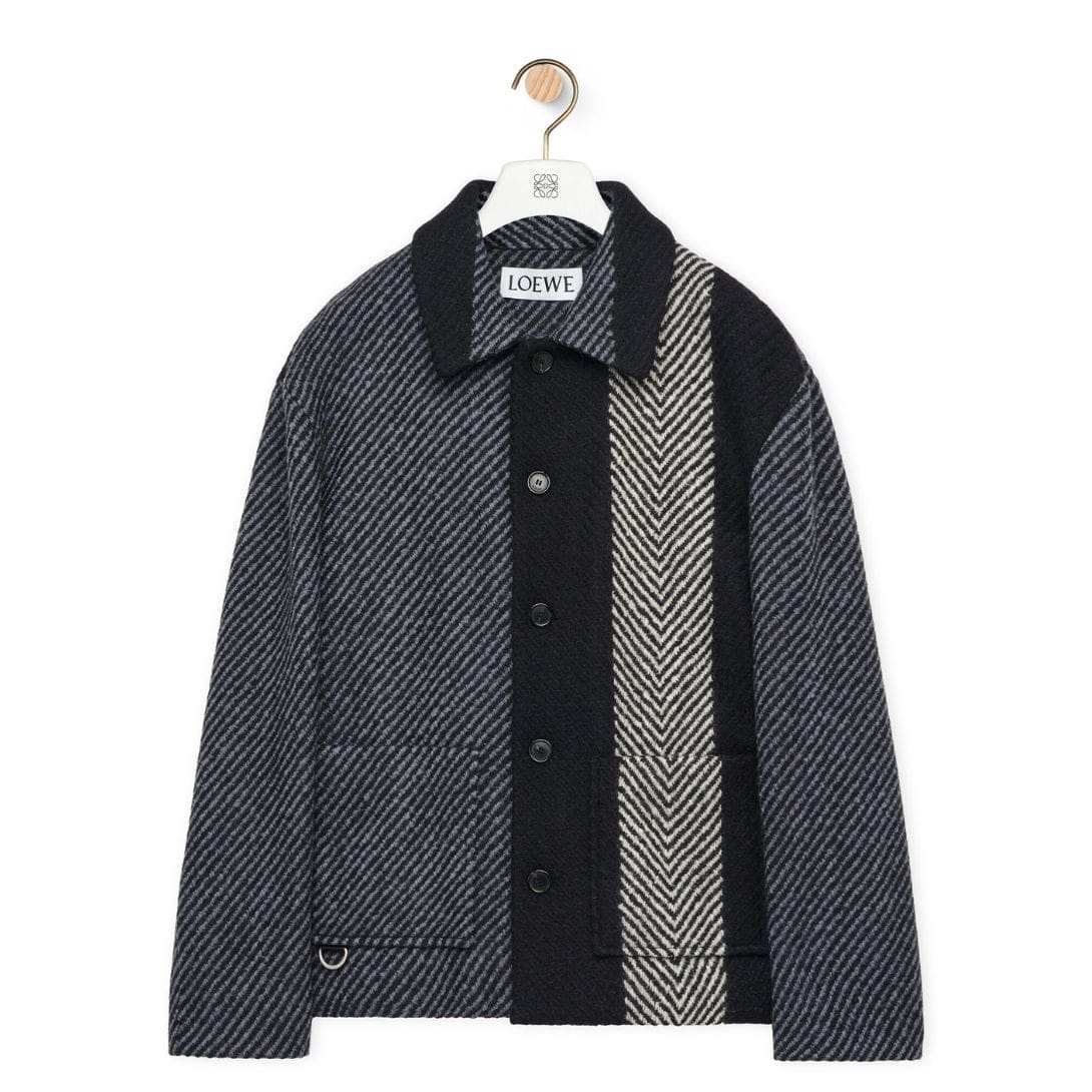 LOEWE WORKWEAR JACKET IN WOOL BLEND