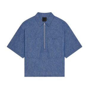 GIVENCHY OVERSHIRT IN DENIM CHAMBRAY