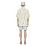 GIVENCHY PRINTED SHIRT IN COTTON SEERSUCKER