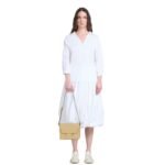 MARNI CAMEL LEATHER TRUNKAROO MEDIUM SHOULDER BAG