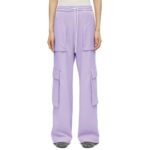 LOEWE CARGO TRACKSUIT TROUSERS IN TECHNICAL JERSEY
