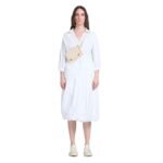 MARNI CREAM LEATHER TRUNKAROO BUM BAG