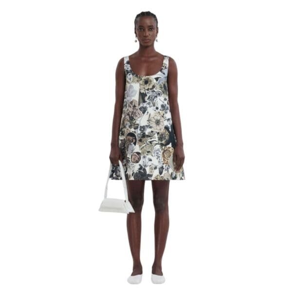 MARNI MINI TRUNKOISE BAG IN SMOOTH LEATHER