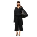 LOEWE CROPPED TROUSERS IN CASHMERE