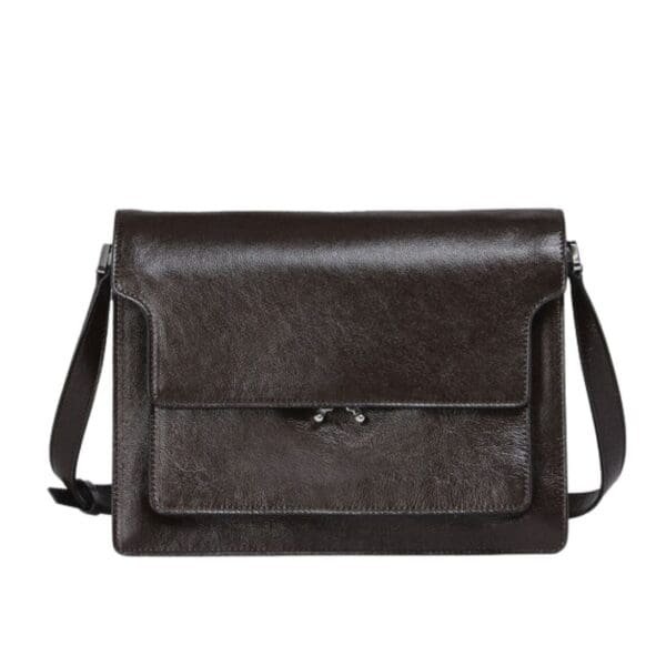 MARNI TRUNK SOFT LARGE BAG IN LEATHER