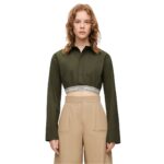 LOEWE CROPPED SHIRT IN COTTON