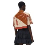 LOEWE CROPPED SHIRT IN COTTON AND SILK