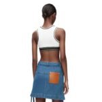 LOEWE CROPPED TANK TOP IN VISCOSE