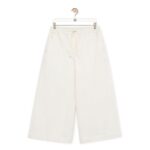 LOEWE CROPPED TROUSERS IN DENIM