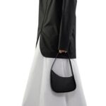 THE ROW HALF MOON BAG IN LEATHER