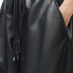 LOEWE CROPPED TROUSERS IN NAPPA LAMBSKIN