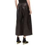 LOEWE CROPPED TROUSERS IN NAPPA LAMBSKIN