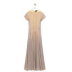 LOEWE HOODED JUMPSUIT IN SILK AND VISCOSE