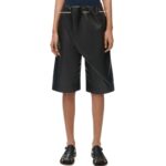 LOEWE PIN SHORTS IN NAPPA LAMBSKIN