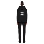 GIVENCHY 4G SLIM FIT HOODIE IN FLEECE