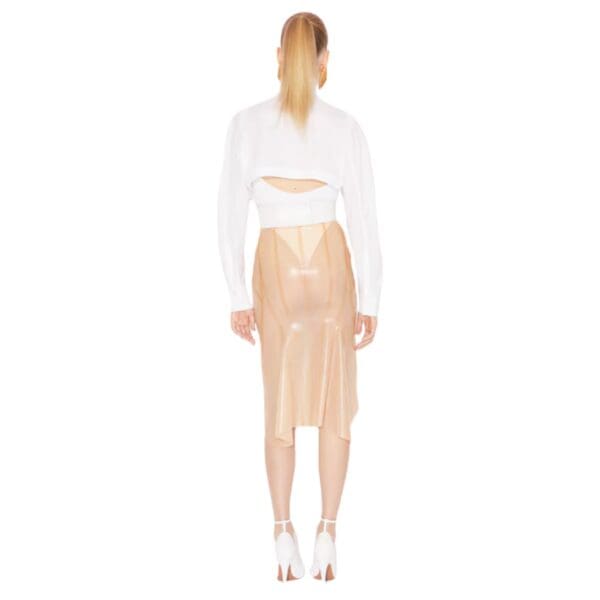 ALAIA SLIDE BELT IN CALFSKIN
