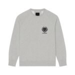 GIVENCHY CREST SLIM FIT SWEATSHIRT IN FLEECE