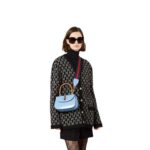 GUCCI BAMBOO 1947 SMALL TOP HANDLE BAG