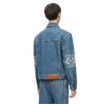 LOEWE ANAGRAM JACKET IN DENIM