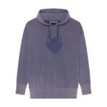 GIVENCHY SHADOW OVERSIZED HOODIE IN FLEECE
