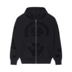 GIVENCHY ZIPPED HOODIE IN FLEECE