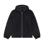 GIVENCHY HOODIE IN DOUBLE FACE WOOL