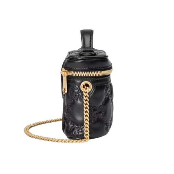 GUCCI GG MATELASSÉ TOP HANDLE MINI BAG