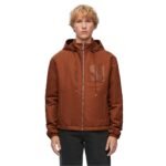 LOEWE HOODED PADDED JACKET IN NYLON