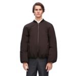 LOEWE PADDED BOMBER JACKET IN TECHNICAL COTTON