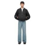 LOEWE PADDED BOMBER JACKET IN TECHNICAL COTTON