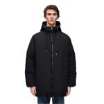 LOEWE PADDED BOMBER JACKET IN TECHNICAL COTTON