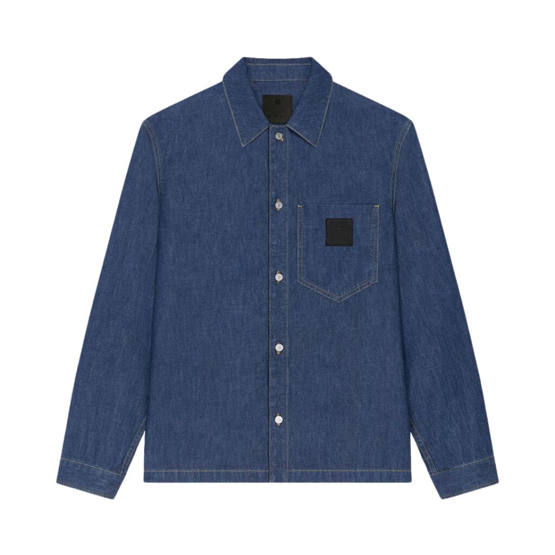 GIVENCHY BOXY FIT SHIRT IN DENIM