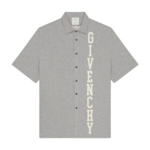 GIVENCHY COLLEGE SHIRT IN FLEECE