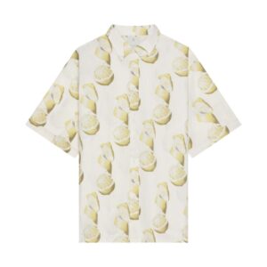 GIVENCHY PRINTED SHIRT IN COTTON SEERSUCKER