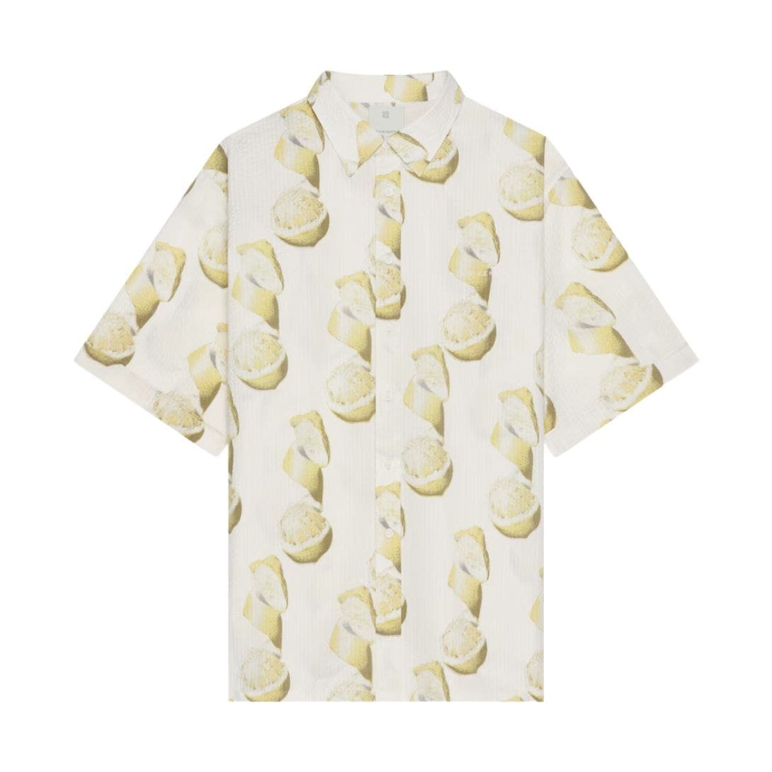 GIVENCHY PRINTED SHIRT IN COTTON SEERSUCKER 1 GIVENCHY PRINTED SHIRT IN COTTON SEERSUCKER